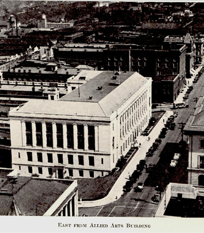 Early downtown, looking up Church St!
