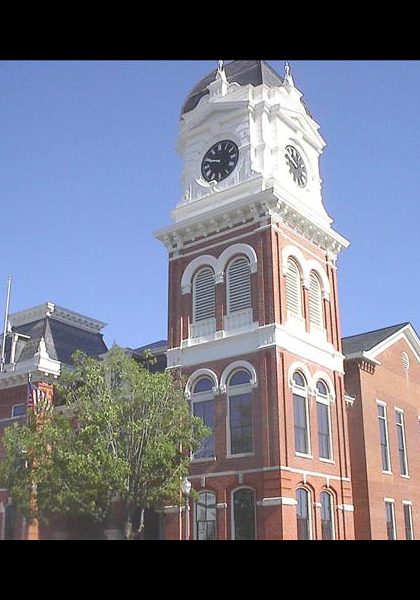 The famous Courthouse & Clocktower! The famous Courthouse & Clocktower!