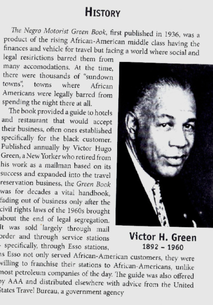 Bio...Victor H. Green, publisher of the Green Book!