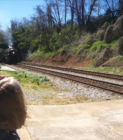 The 611, Under the Park Avenue Bridge! The 611, Under the Park Avenue Bridge!