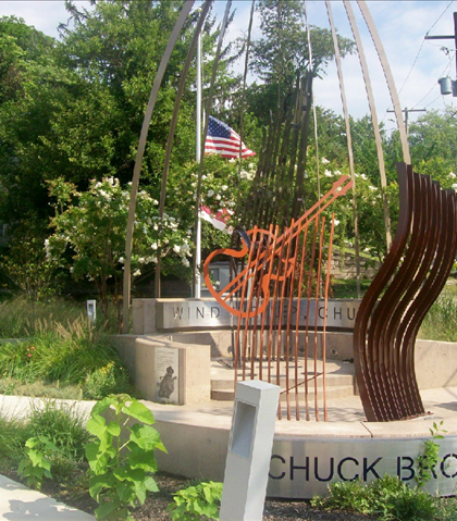 Chuck Brown Memorial Park in D.C! I did notice that somebody should cut the grass more often!