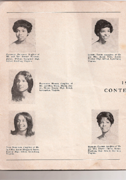 Contestants! Contestants!