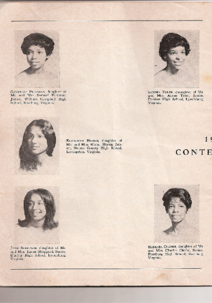 Contestants! Contestants!