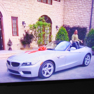 David on the "Halves and the Have Nots" TV series has an excellent taste in cars for a present! David on the "Halves and the Have Nots" TV series has an excellent taste in cars for a present!