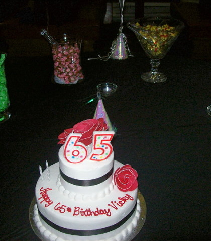 Cake for Vicky! Cake for Vicky!