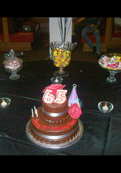 Cake for Vince! Cake for Vince!