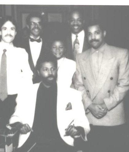 In 1989, the late Teddy Pendergrass's birthday party!