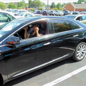 Savannah Bolding Hubbard DHS-'68, Co-owner of WLLL radio, in her Caddy! Savannah Bolding Hubbard DHS-'68, Co-owner of WLLL radio, in her Caddy!