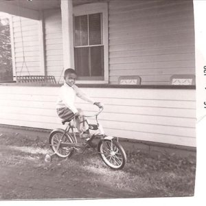 Thank goodness for training wheels! Thank goodness for training wheels!