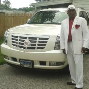 John Crews DHS-'69, and his Cadillac Escalade....Go John! John Crews DHS-'69, and his Cadillac Escalade....Go John!