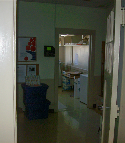 Remember the clinic? Nurse Smith would weigh all the students and get their height. She would also check your head with a black-light!