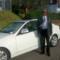 David Herndon DHS-'67, in from North Carolina to check out the progress of the Johnson Tennis Court across from where he used to live on Pierce St! Nice Benz!' David Herndon DHS-'67, in from North Carolina to check out the progress of the Johnson Tennis Court across from where he used to live on Pierce St! Nice Benz!'