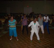 Deleesa Carr, leading the Mississippi Slide! Deleesa Carr, leading the Mississippi Slide!