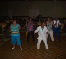 Deleesa Carr, leading the Mississippi Slide! Deleesa Carr, leading the Mississippi Slide!