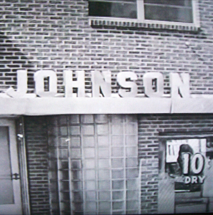 Dr. Johnson's Laundromat on 5th St! My parents used to wash and dry a lot of clothes there in the 60's!