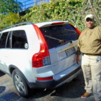 Robert "Butch" Smith DHS-'66 in his Volvo!