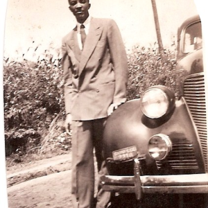 I recently found this shot of my Dad! I looked in a few books and I think this is a '39 Chevy? Somebody help me out here? I recently found this shot of my Dad! I looked in a few books and I think this is a '39 Chevy? Somebody help me out here?