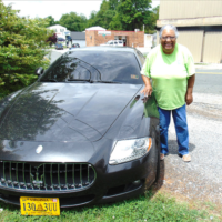 LOOK OUT! Odessa Hubbard DHS-'69, cruzing around Lynchburg in her Maserati....oh...wait.....this is her Son Quincy's LOOK OUT! Odessa Hubbard DHS-'69, cruzing around Lynchburg in her Maserati....oh...wait.....this is her Son Quincy's