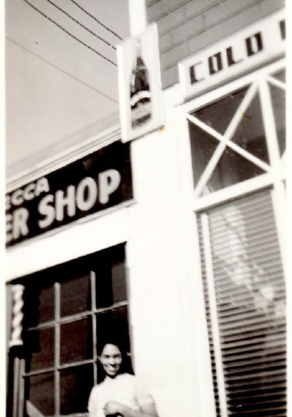 The Mecca had a Barber Shop next door!