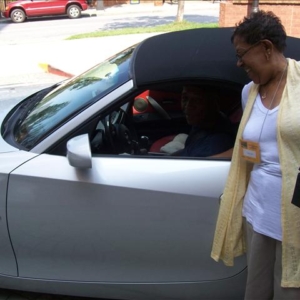 Arriving to the DHS All-Dunbar class-reunion in a BMW-Z4, Randolph Austin DHS-'66, Peggy Austin DHS-'65! We all remember the Black Moses group and Riverside Park back in the day! Arriving to the DHS All-Dunbar class-reunion in a BMW-Z4, Randolph Austin DHS-'66, Peggy Austin DHS-'65! We all remember the Black Moses group and Riverside Park back in the day!