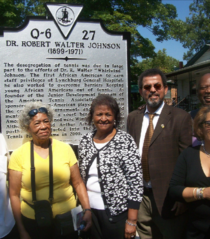 Elmer Reid, Ethel Reid Miller, Waltee Johnson Moore, Dr. Melvin Pinn, Linwood Simpson, Joylnn Johnson Smith!