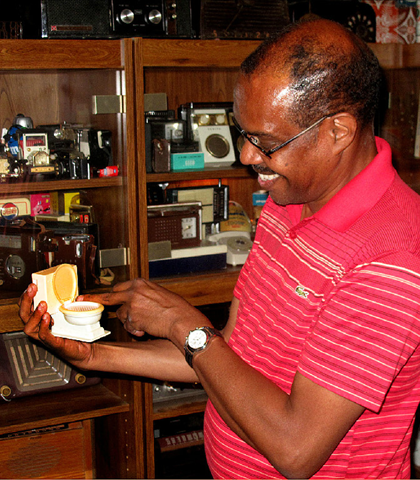 Me and my antique radio collection! Got any old radios for sale.....call me! Me and my antique radio collection! Got any old radios for sale.....call me!