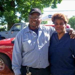 Savaukia Capps Monroe DHS-'69, & her husband Bernard, Classic Chevy Truck! Savaukia Capps Monroe DHS-'69, & her husband Bernard, Classic Chevy Truck!