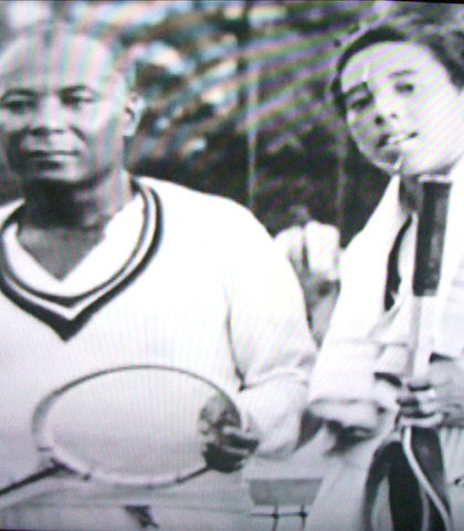 Dr. J. & Althea Gibson!
