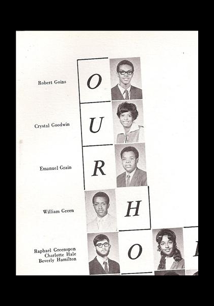 That's me at the top, from my 1970 Hampton Yearbook! That's me at the top, from my 1970 Hampton Yearbook!