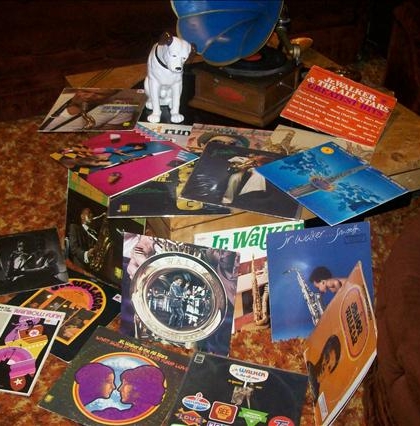 My copies of every Jr. Walker lp ever released!