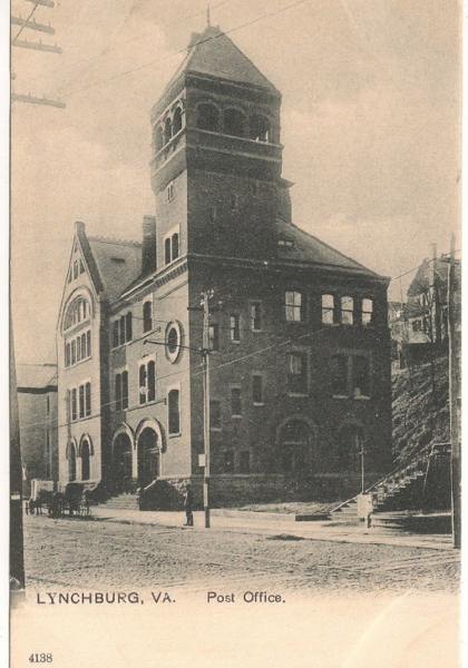 Downtown Post Office....it then moved across the street.