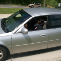 Rev. James Johnson, in the Caddy! Rev. James Johnson, in the Caddy!