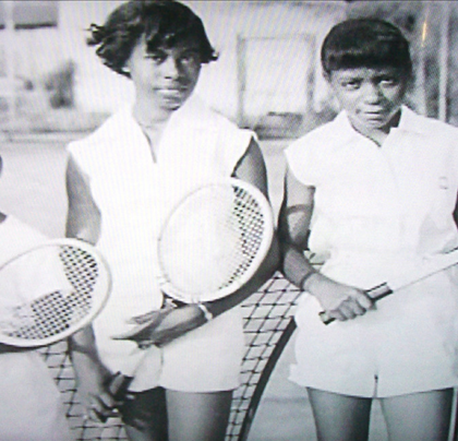 Tennis Group, The Reids! They also lived across the street from Dr. J's court!
