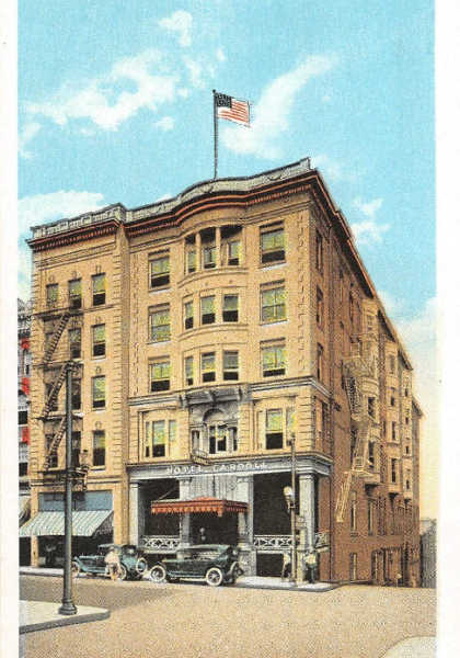 The Hotel Carroll.