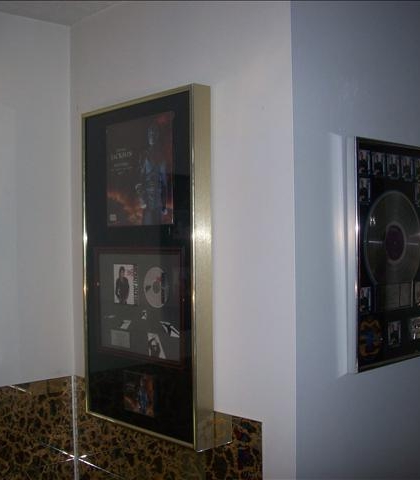 My Michael Jackson Gold Record!
