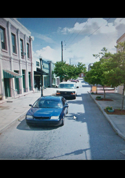 The shape of the street has changed a little! The shape of the street has changed a little!