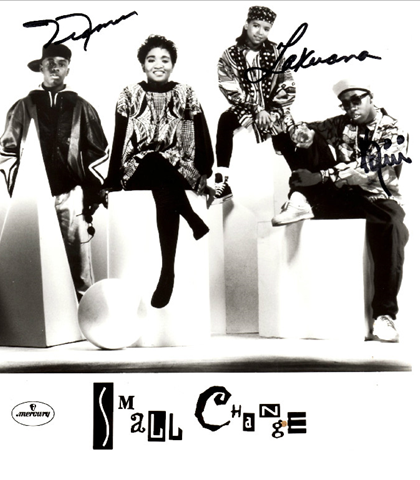 Small Change, performed at the Dj convention in Philadelphia in 1991! They were supposed to be the up and coming group....now we don't know where they are!