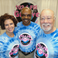 MadLad, helping Dave Hoehne(pronounced Hay-nee) and staff at the Groove 102.1 booth! MadLad, helping Dave Hoehne(pronounced Hay-nee) and staff at the Groove 102.1 booth!