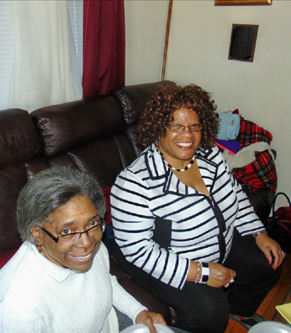 The late Maxine Dickerson Walker and Judy Rucker Ferguson DHS-'68 at the Smith Reunion! The late Maxine Dickerson Walker and Judy Rucker Ferguson DHS-'68 at the Smith Reunion!