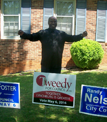 My neighbor, and Lynchburg School Board member, Rev James Coleman nailed it, predicting the 2014 City Council Elections! My neighbor, and Lynchburg School Board member, Rev James Coleman nailed it, predicting the 2014 City Council Elections!