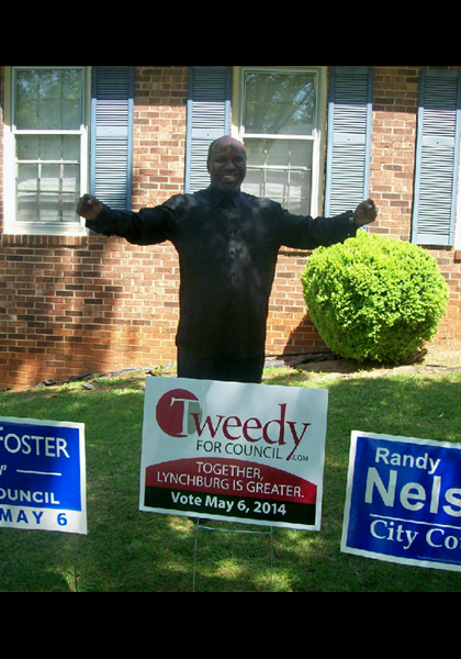 My neighbor, and Lynchburg School Board member, Rev James Coleman nailed it, predicting the 2014 City Council Elections! My neighbor, and Lynchburg School Board member, Rev James Coleman nailed it, predicting the 2014 City Council Elections!
