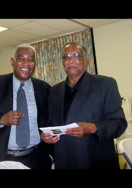 Eddie Lee Robinson DHS-'69, and John 'Snake' Harris, former DHS teacher! Eddie Lee Robinson DHS-'69, and John 'Snake' Harris, former DHS teacher!