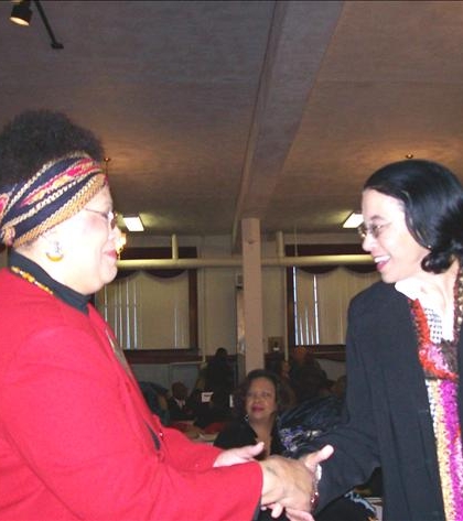 Judith Johnson and Judge Arelia Langhorne at the MLK dinner! Judith Johnson and Judge Arelia Langhorne at the MLK dinner!