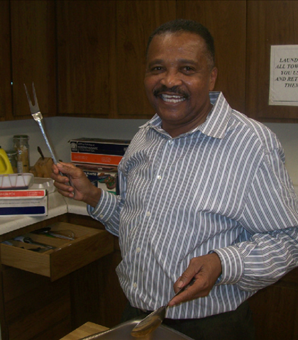 You know you're in for a treat if Vincent Anderson DHS-'69 was serving up the food with his catering service! You know you're in for a treat if Vincent Anderson DHS-'69 was serving up the food with his catering service!