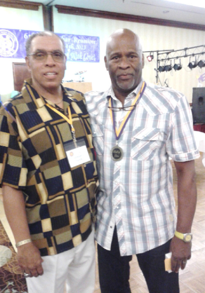 The awards presentation August 2013, Abraham Hughes-1969 State runner-up, Wheeler Hughes-1966 State Champs National Runners-up! The awards presentation August 2013, Abraham Hughes-1969 State runner-up, Wheeler Hughes-1966 State Champs National Runners-up!