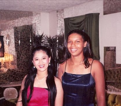 Zee and Ebony going to the Mary Kay ball!