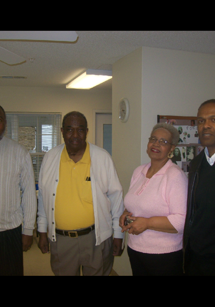 Rev. Joseph Davis DHS-'69, Alfred Jones Jr, and wife, Alfred Jones III, at Alfred Jones' 77th birthday party! Rev. Joseph Davis DHS-'69, Alfred Jones Jr, and wife, Alfred Jones III, at Alfred Jones' 77th birthday party!