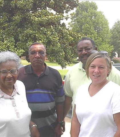 the late Ms. Edna Shaw, John "Snake" Harris, former DHS teacher, and Robert "Byrd" Shaw DHS-'69, and wife came by my house for a visit! the late Ms. Edna Shaw, John "Snake" Harris, former DHS teacher, and Robert "Byrd" Shaw DHS-'69, and wife came by my house for a visit!