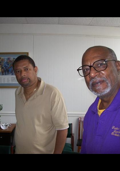 Roy Roberson DHS-'70, & William Harvey DHS-'64, at the Hunton Randolph Community Center! Roy Roberson DHS-'70, & William Harvey DHS-'64, at the Hunton Randolph Community Center!