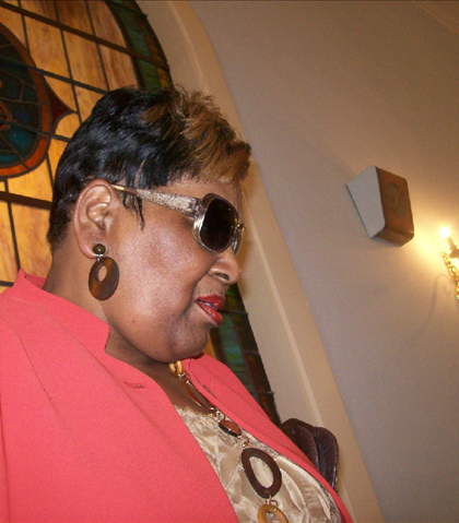 Earlene Payne Thomas at her brother Earl's services! Earlene Payne Thomas at her brother Earl's services!